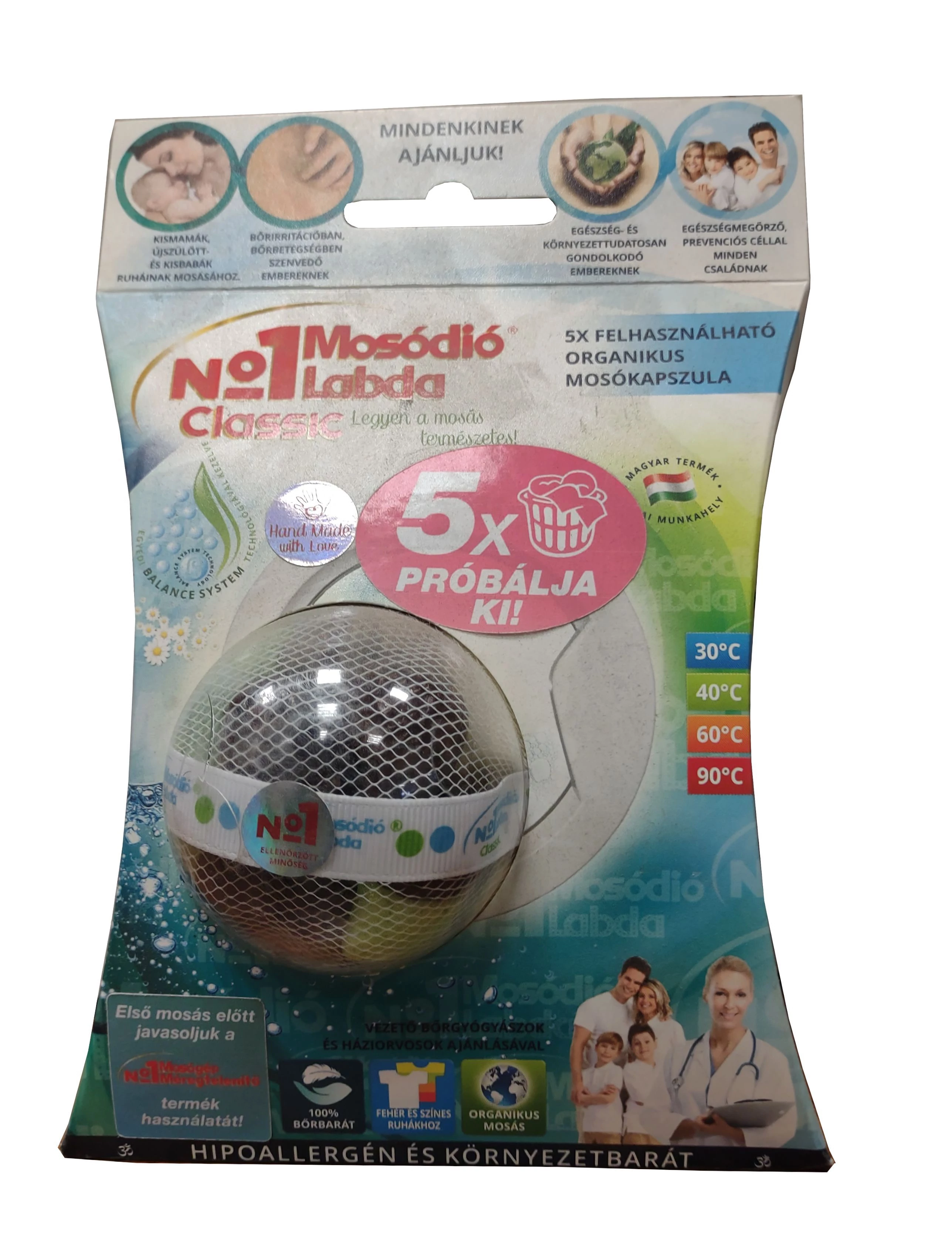 No.1.Mosódió Labda 1db-os Classic