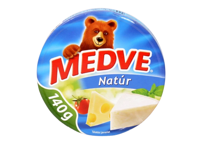 Pan. Medve 140g dobozos sajt natúr