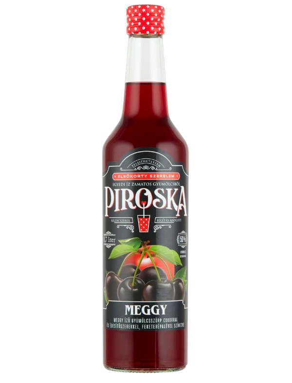 .Piroska szörp 0,7l Meggy Ízű 50%