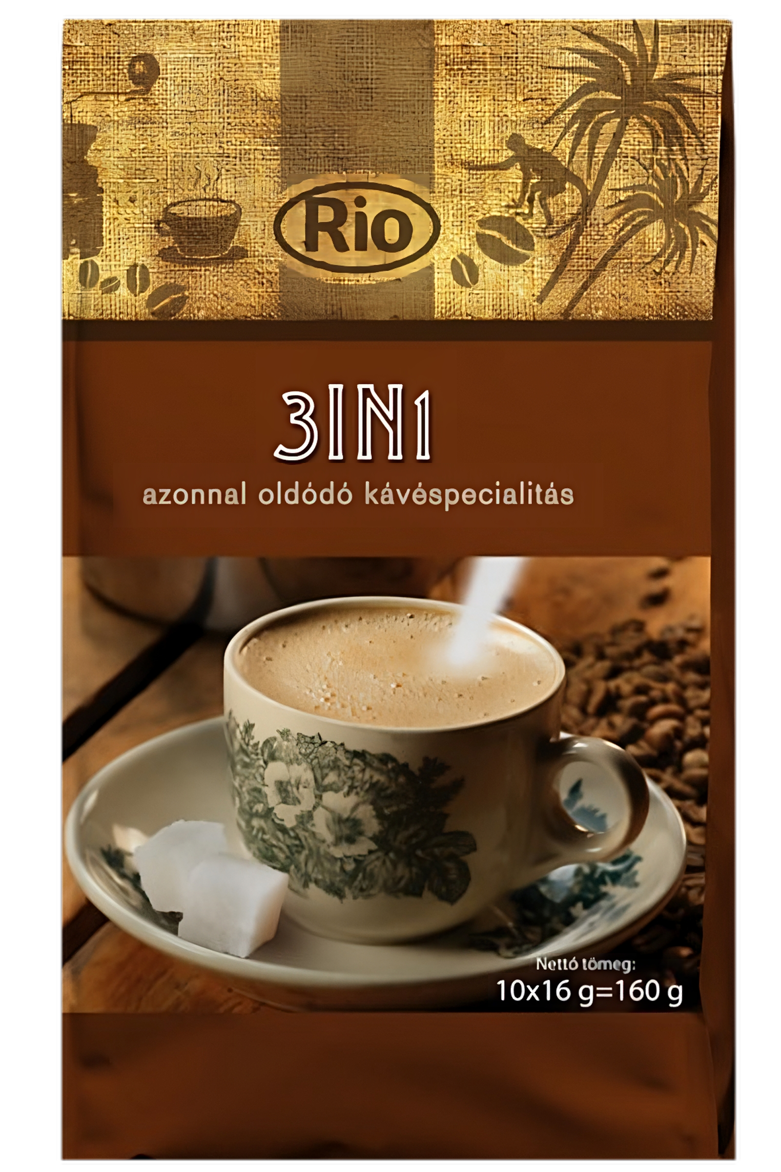 .Rio kávéspecialitás 3in1 10x16g
