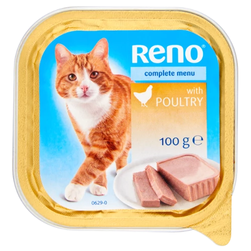 Reno Macskapástétom 100g Baromfi alutasakos