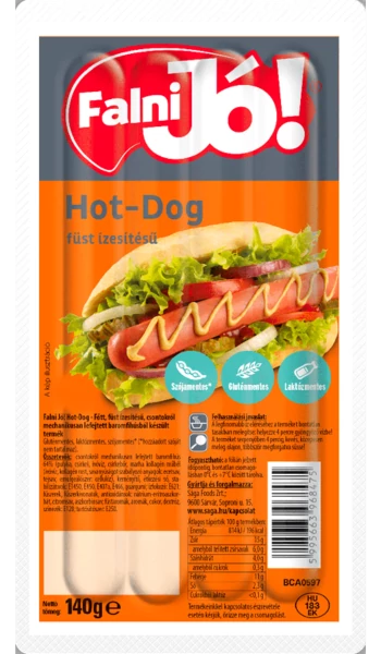 .Sága Falni jó Hot-Dog 140g
