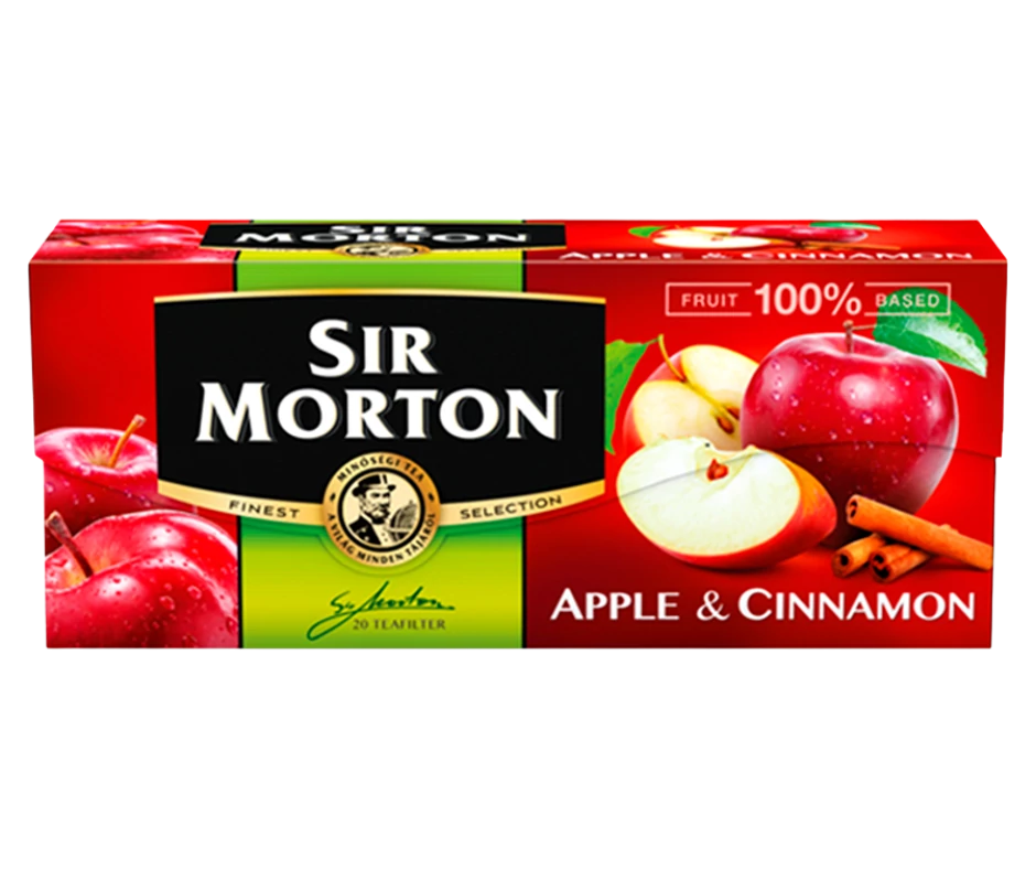 .Sir Morton tea 20x1,75g Alma-fahéj