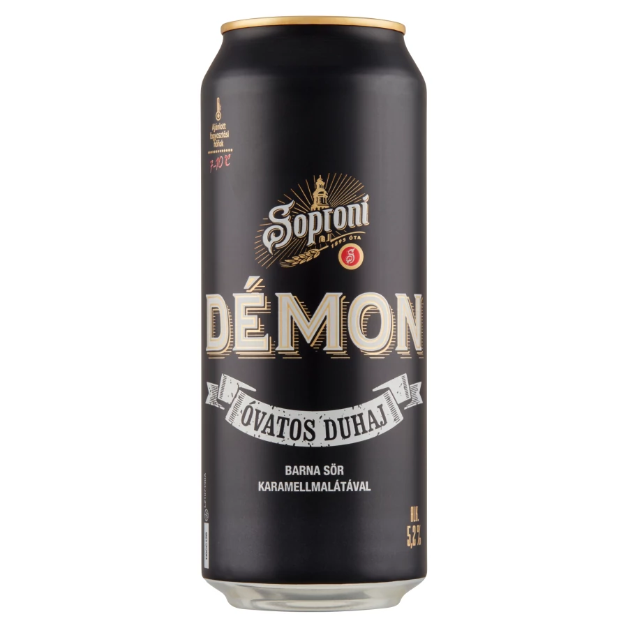 .Soproni Démon 0,5l d.sör 5,2% DRS