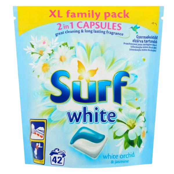 Surf Duókapszula 14db White Orchidea 0,31l