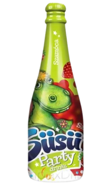 Süsü gyerekpezsgő 0,75l szamóca