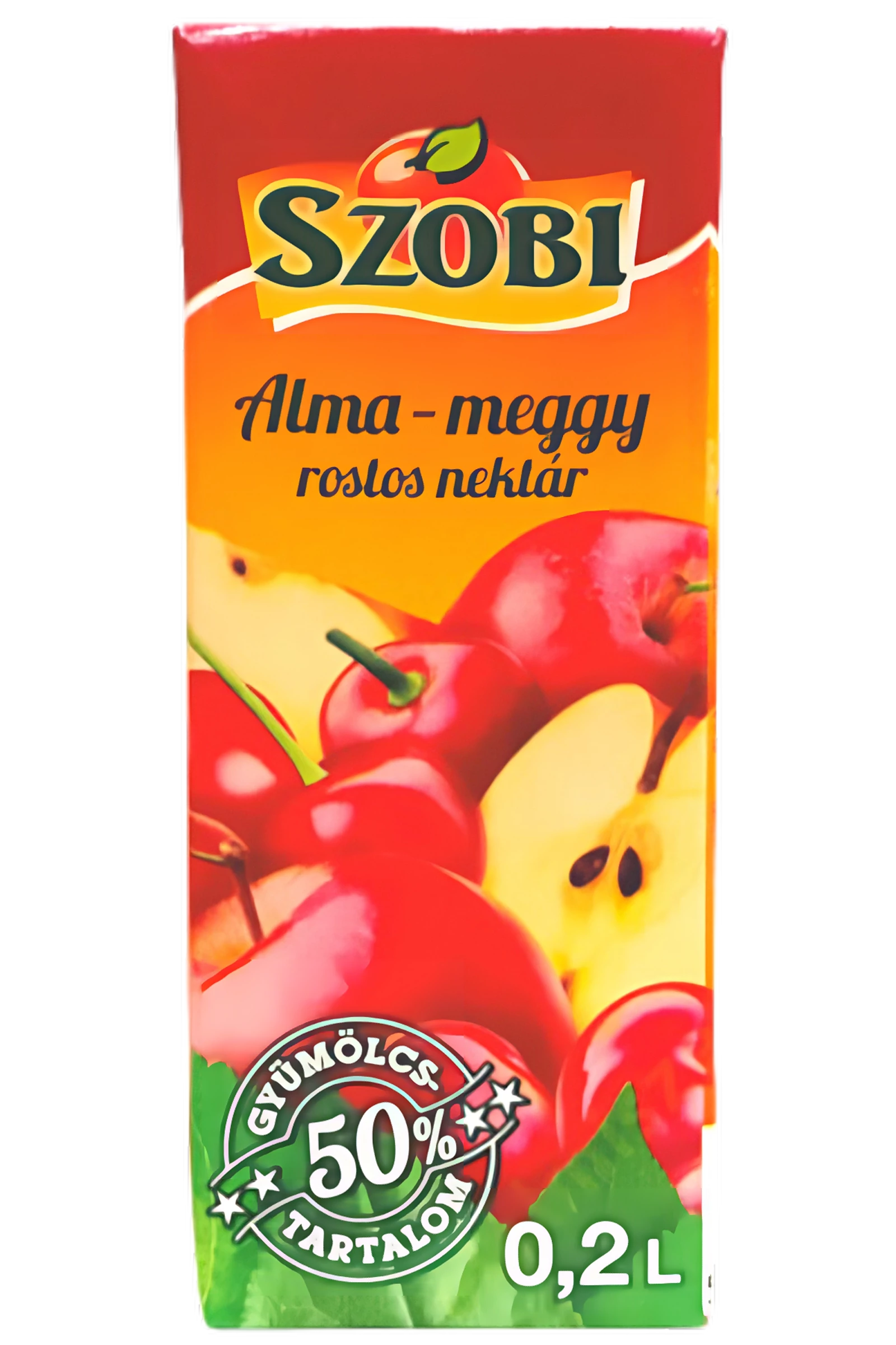 Szobi 0,2l Alma-meggy 50%