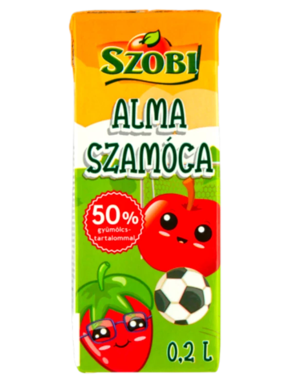 Szobi 0,2l Alma-Szamóca 50%