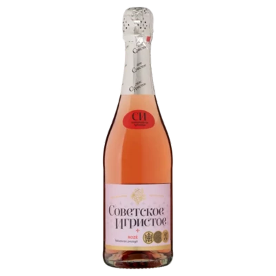 .Szovjetszkoje pezsgő 0,75l rosé DRS
