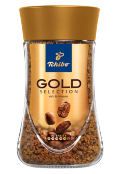 Tchibo Gold Selection instant kávé 50g (üv.)