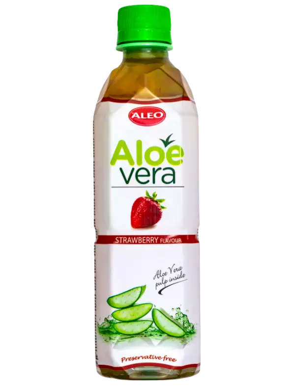 Aloe Vera rost.gyüm.ital 500ml eper
