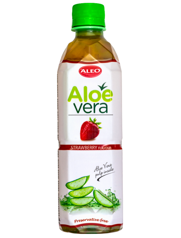 .Aloe Vera gy.ital 0,5l Eper