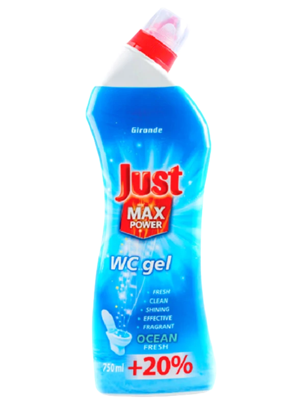 Just WC gél 750 ml+20% Ocean