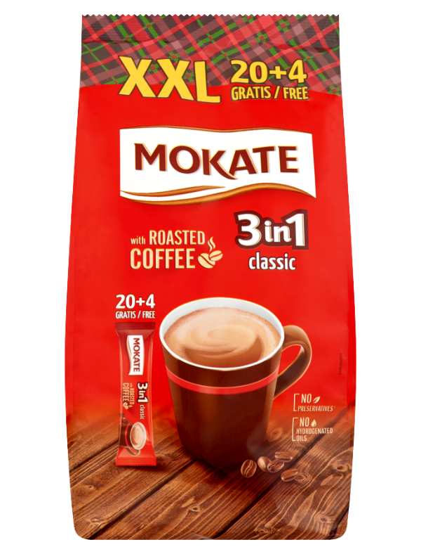 .Mokate XXL 3in1 Classic 20+4x17g