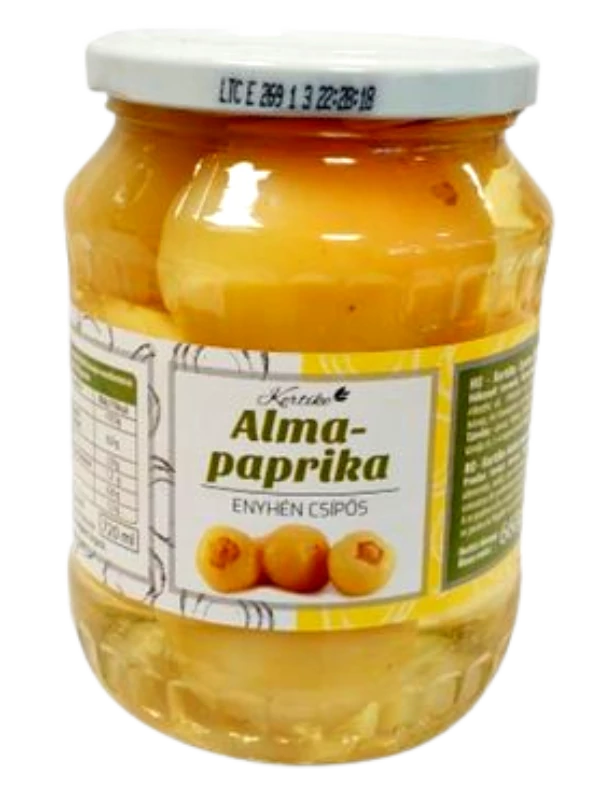 Kertike almapaprika enyhén csípős 700ml