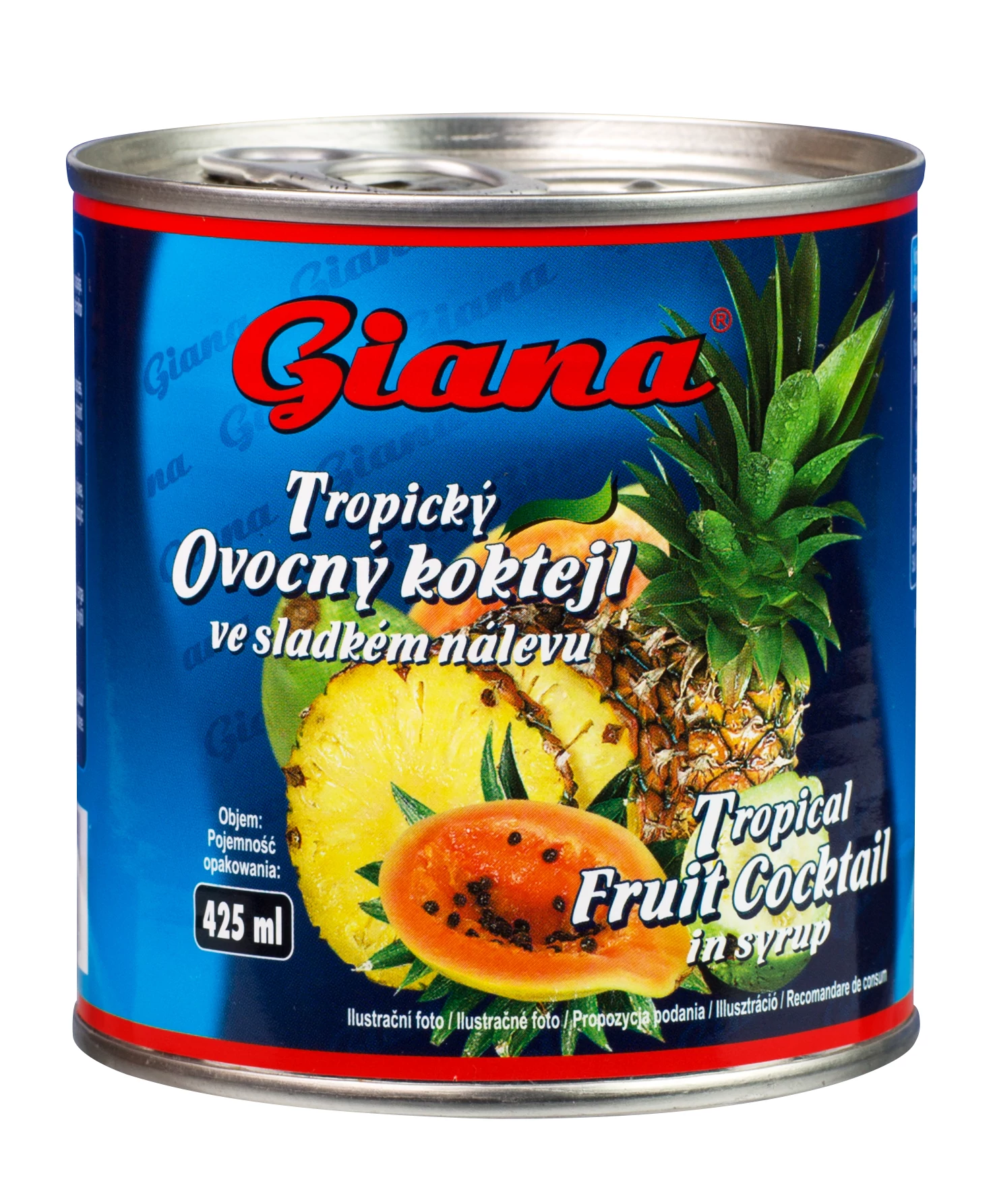 Giana Trópusi Gyümölcskoktél 425 ml