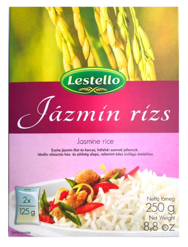 .Lestello Jázmin rizs 2x125g