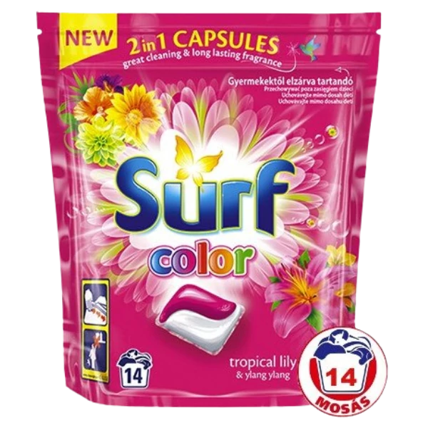 Surf Duokapszula 14db Tropical 0,31l