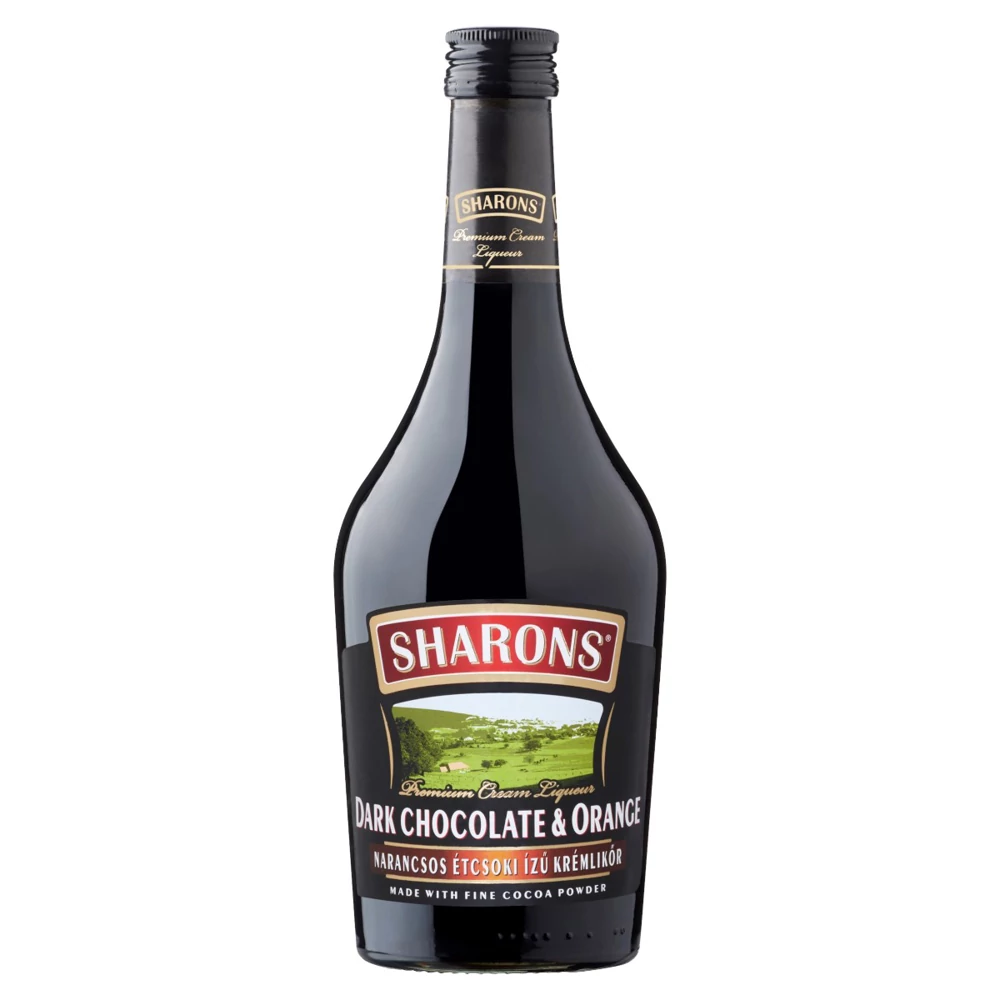 Sharons krémlikör 0,5l étcsokoládé-narancs (15%)