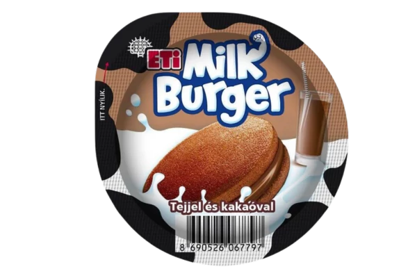 .Milk Burger Tejjel és kakaóval 35g