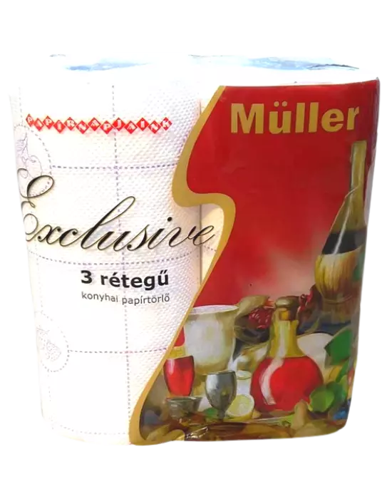 .Müller papírtörlő 2tek.3rtg.Exclusi