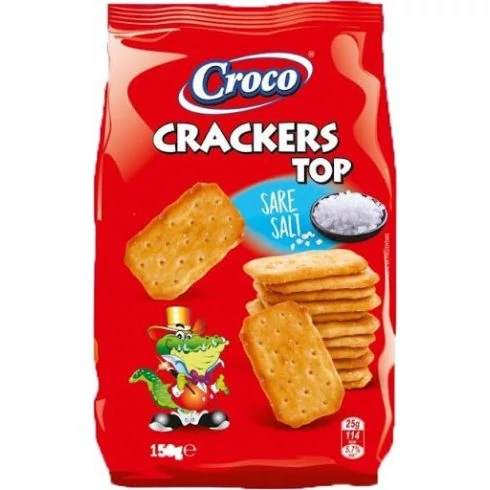 .CROCO TOP kréker 150g sós