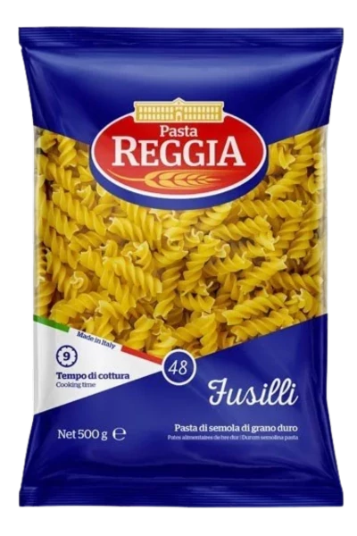 Reggia fusilli/felezett nagy orsó durumtészta 500g