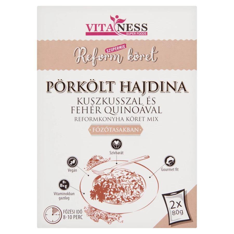 Paco Vitaness Pörkölt hajdina 2x80g kuszkusszal és fehér quinoával