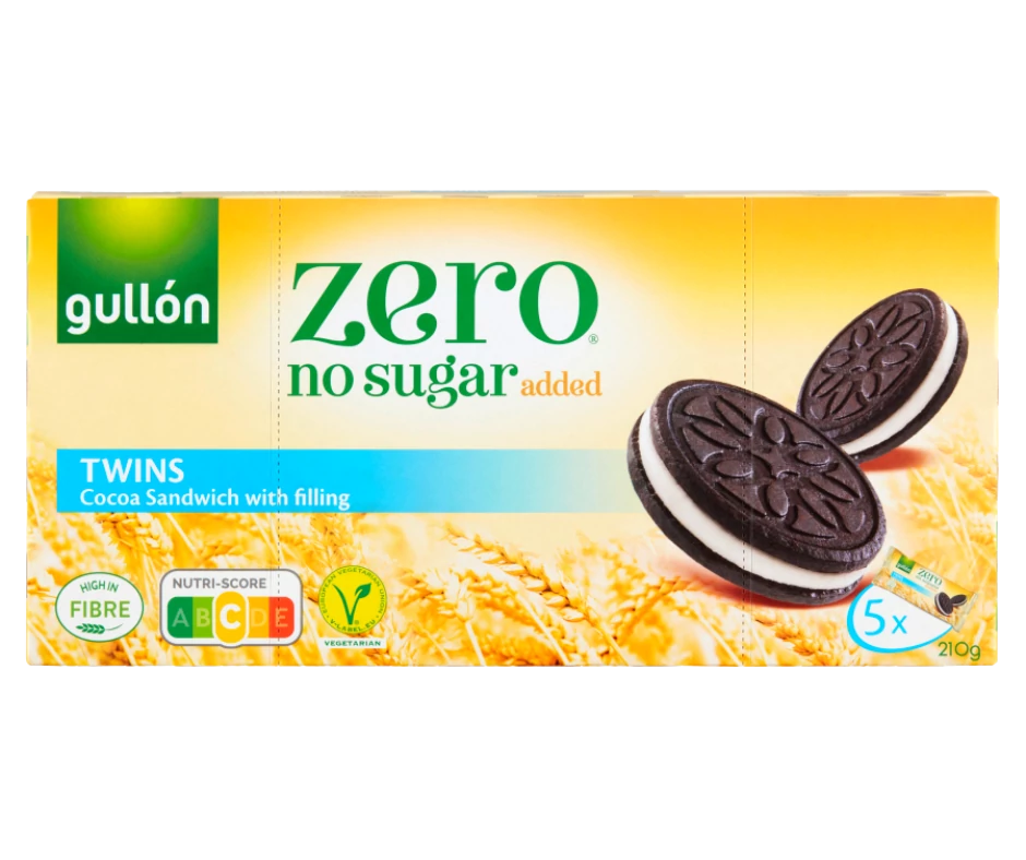 .Gullón keksz 210g Kakaós tt.édesít