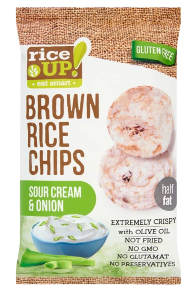 .RiceUp barna rizs chips 60g hagy.te