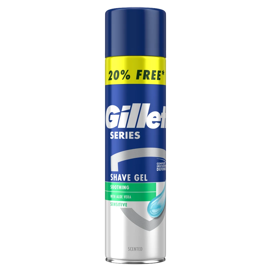 .Gillette Series 240ml borotvazselé