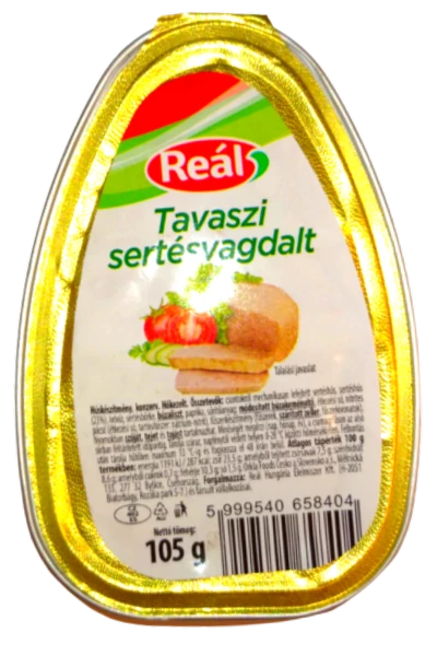 Reál tavaszi sertésvagdalt 105g