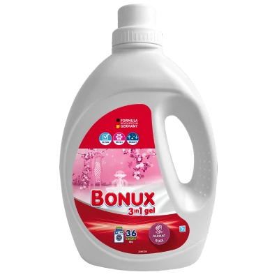 .Bonux mosószer 1,8l Rose 36 mos.