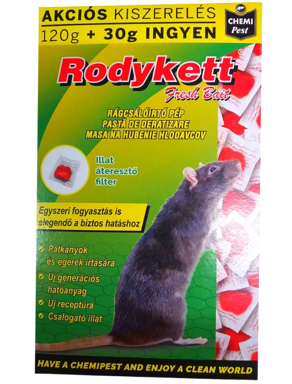 .Rodykett patkányirtó granul.150g