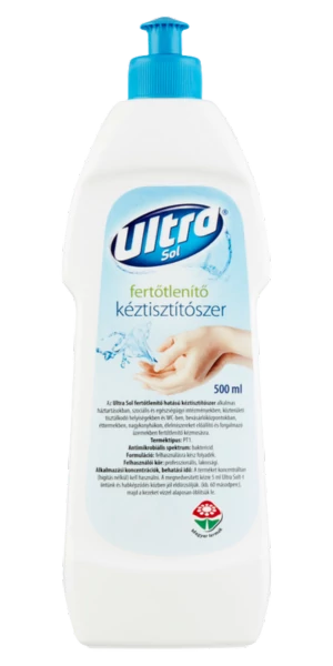 Ultra Sol fertötlenítö hatású kéztisztító 0,5l