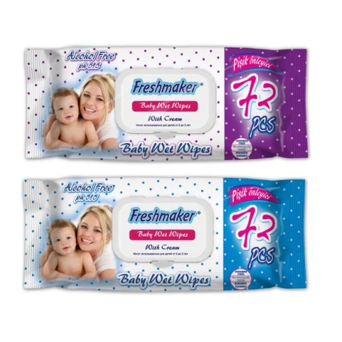 .Freshmaker baby t.kendő 72db MATzk.