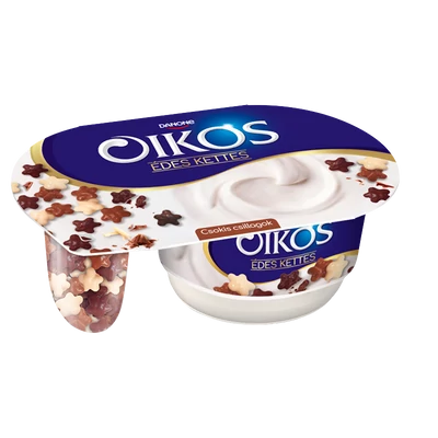 Oikos édeskettes csokis csillag 106g