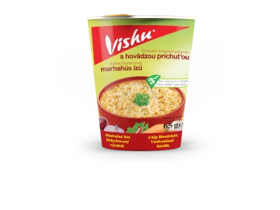 Vishu poharas instant leves 65g Marha ízű