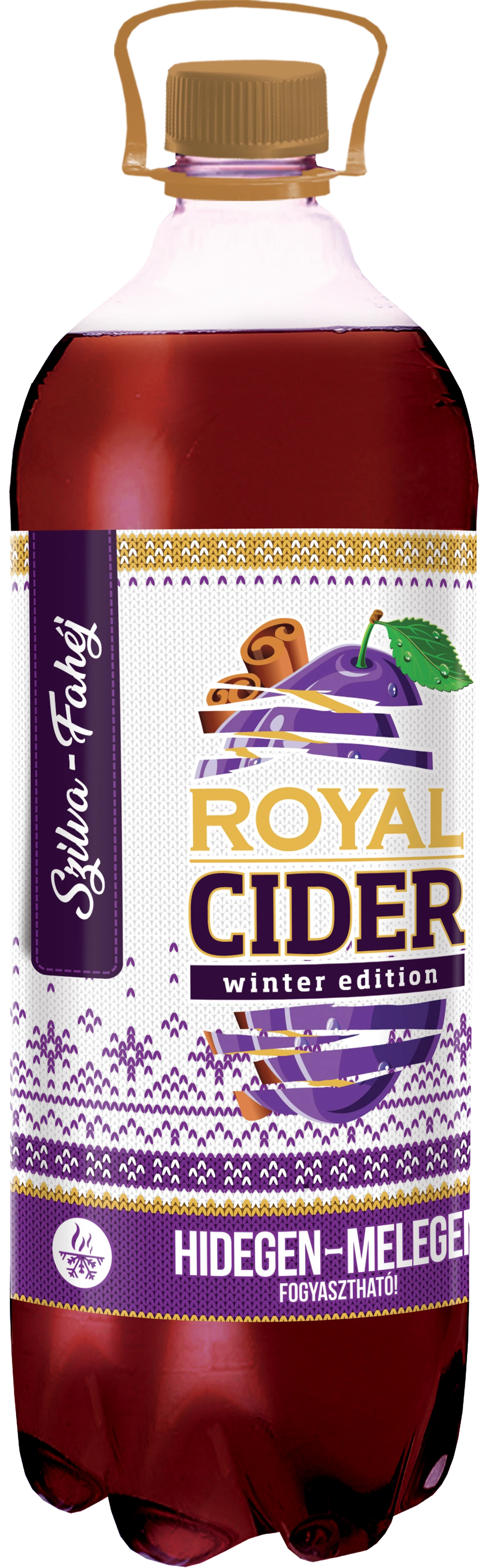 Royal Cider Winter 1l szilva-fahéj ízű alkoholos ital (4,7%)