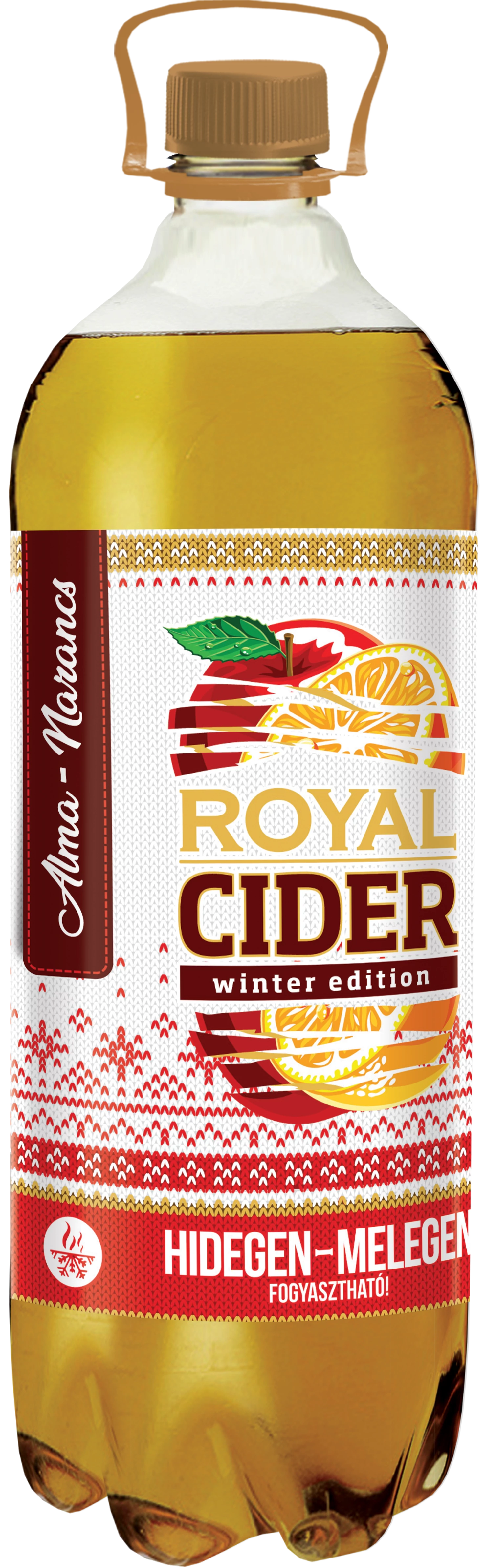 Royal Cider Winter 1l alma-narancs ízű alkoholos ital (4,7%)