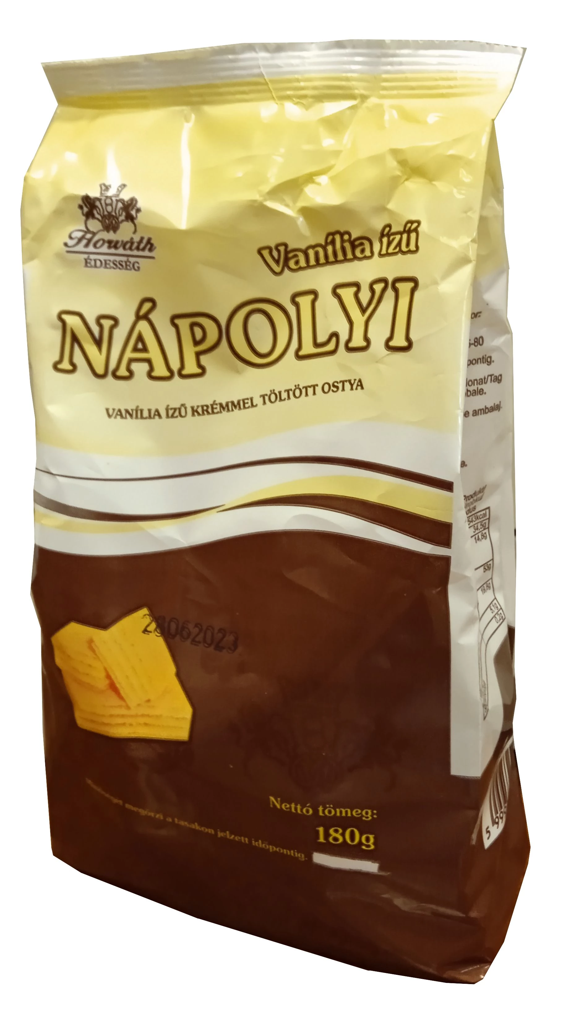 Horváth Nápolyi 180g vanília ízű