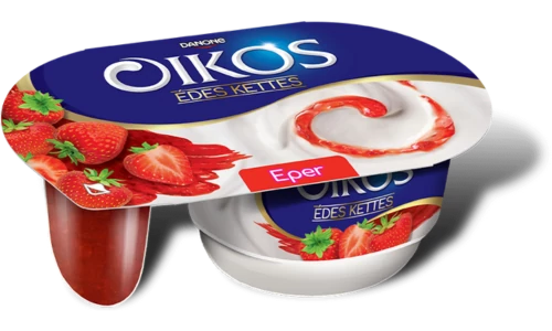 Oikos édeskettes epres 118g