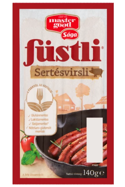 Sága füstli Sertés virsli 140g