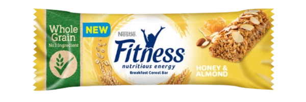 Nestlé Fitness mézes-mandulás gabona pehely szelet 22,5g