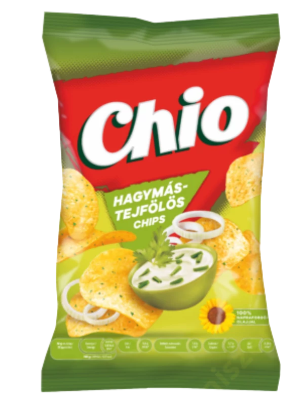 .Chio Chips 60g hagymás-tejfölös