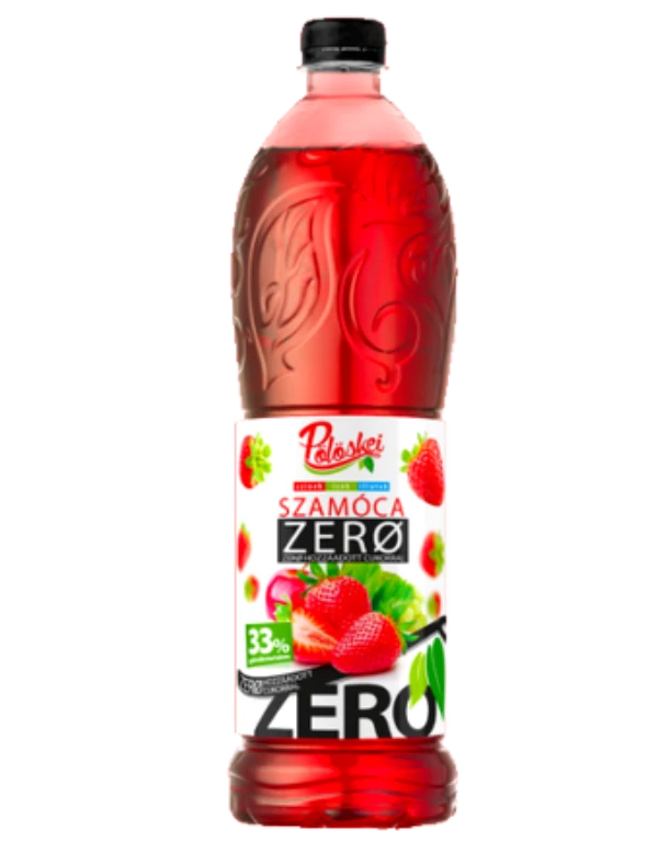Pölöskei ZERO 1l Szamóca íz