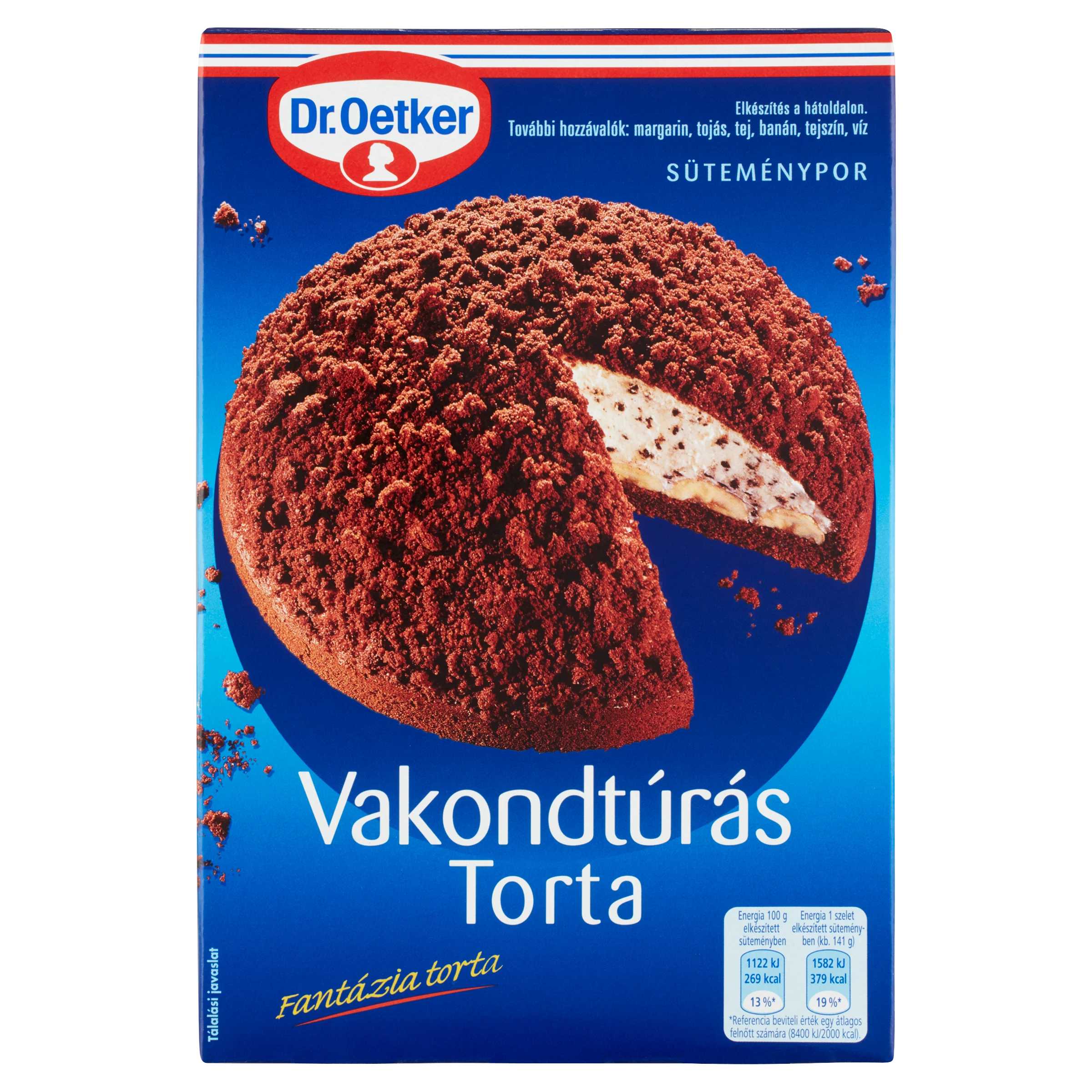 Dr.Oetker Vakondtúrás torta 435g
