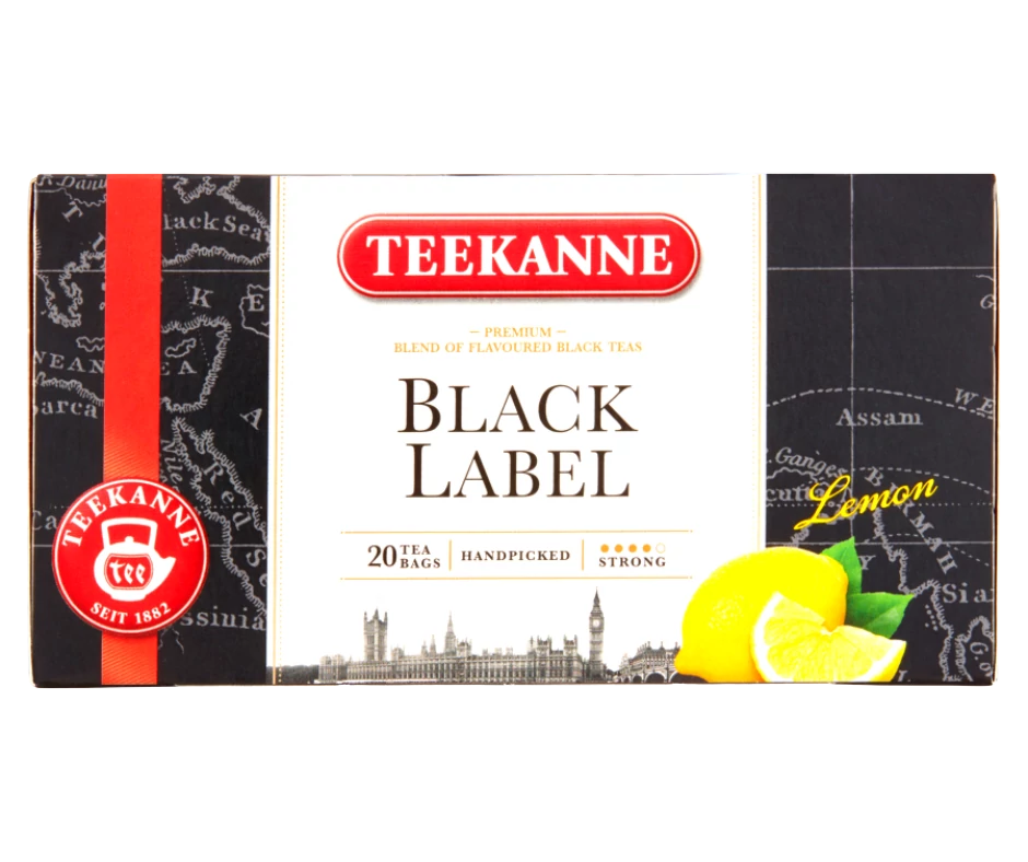 .Teekanne 33g black classic lemon
