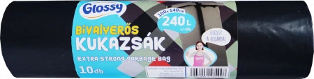 .Glossy kukazsák 240l Bivalyerős