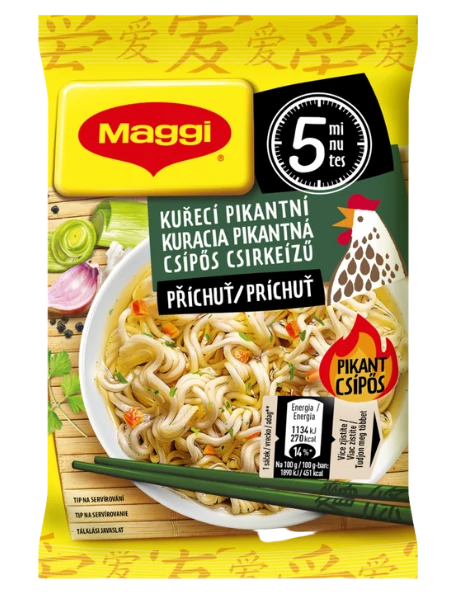 Maggi PárPerc Csípős Csirke ízű tésztás leves 59,2g